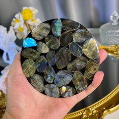 4.1"+ Labradorite Slice 1PC