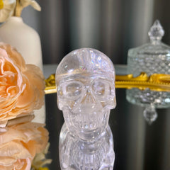 Clear Quartz Skull 1PC