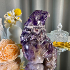 5.5"+ Dream Amethyst Eagle Skull 1PC