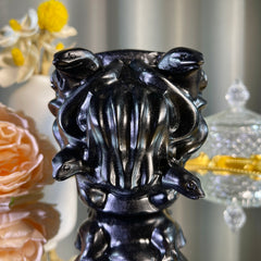 3.7"+ Obsidian Medusa Head 1PC