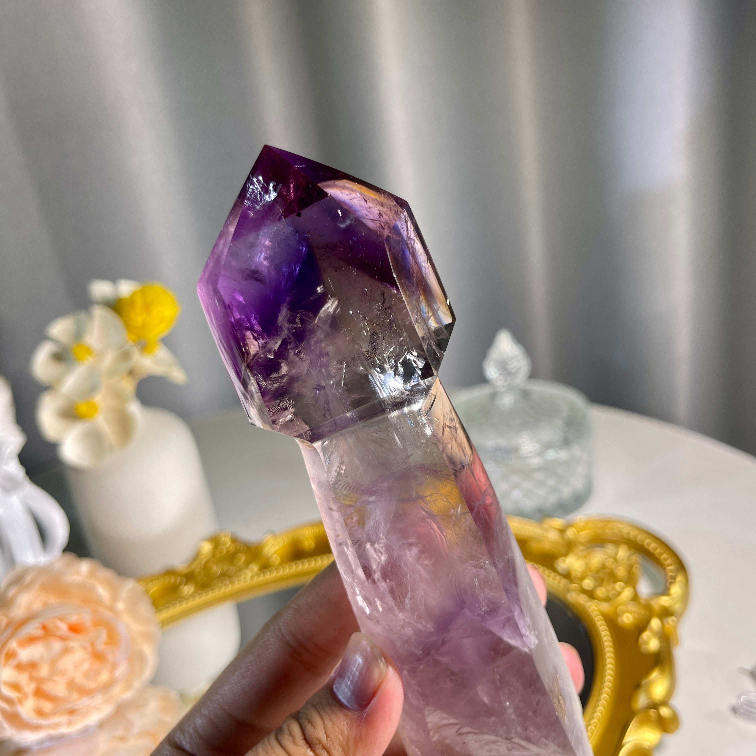 6.8"+ Amethyst Wand 1PC