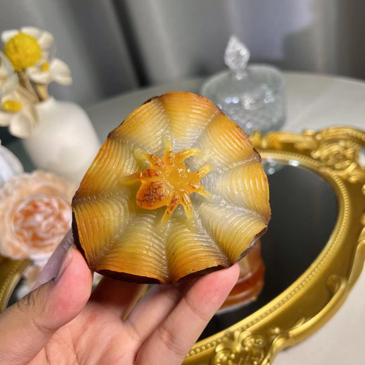 3.0"+ Agate Spider 1PC