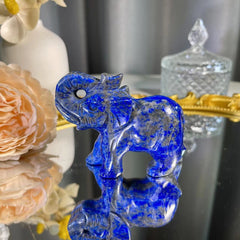 3.0"+ Lapis Lazuli Elephant 1PC