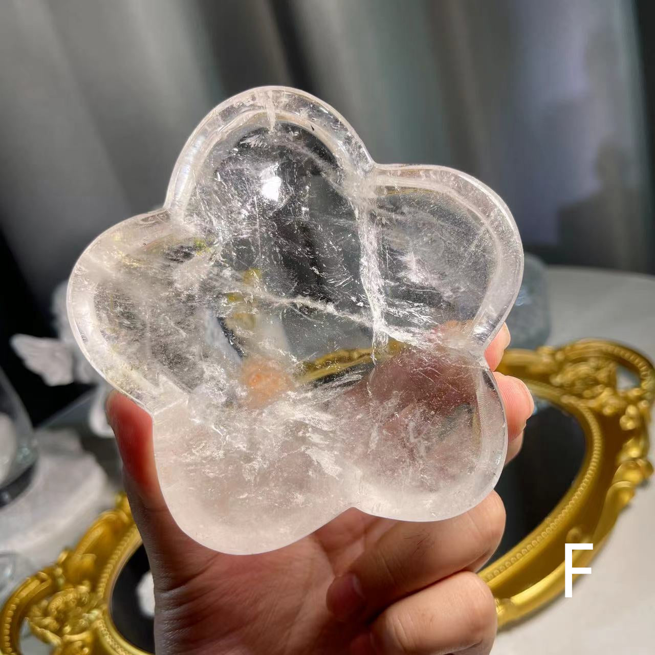 Clear Quartz Bowl 1PC