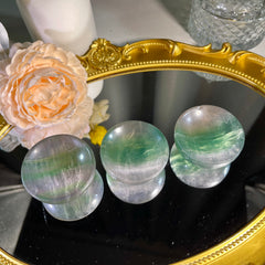 2.0"+ Green Fluorite Bowl 1PC