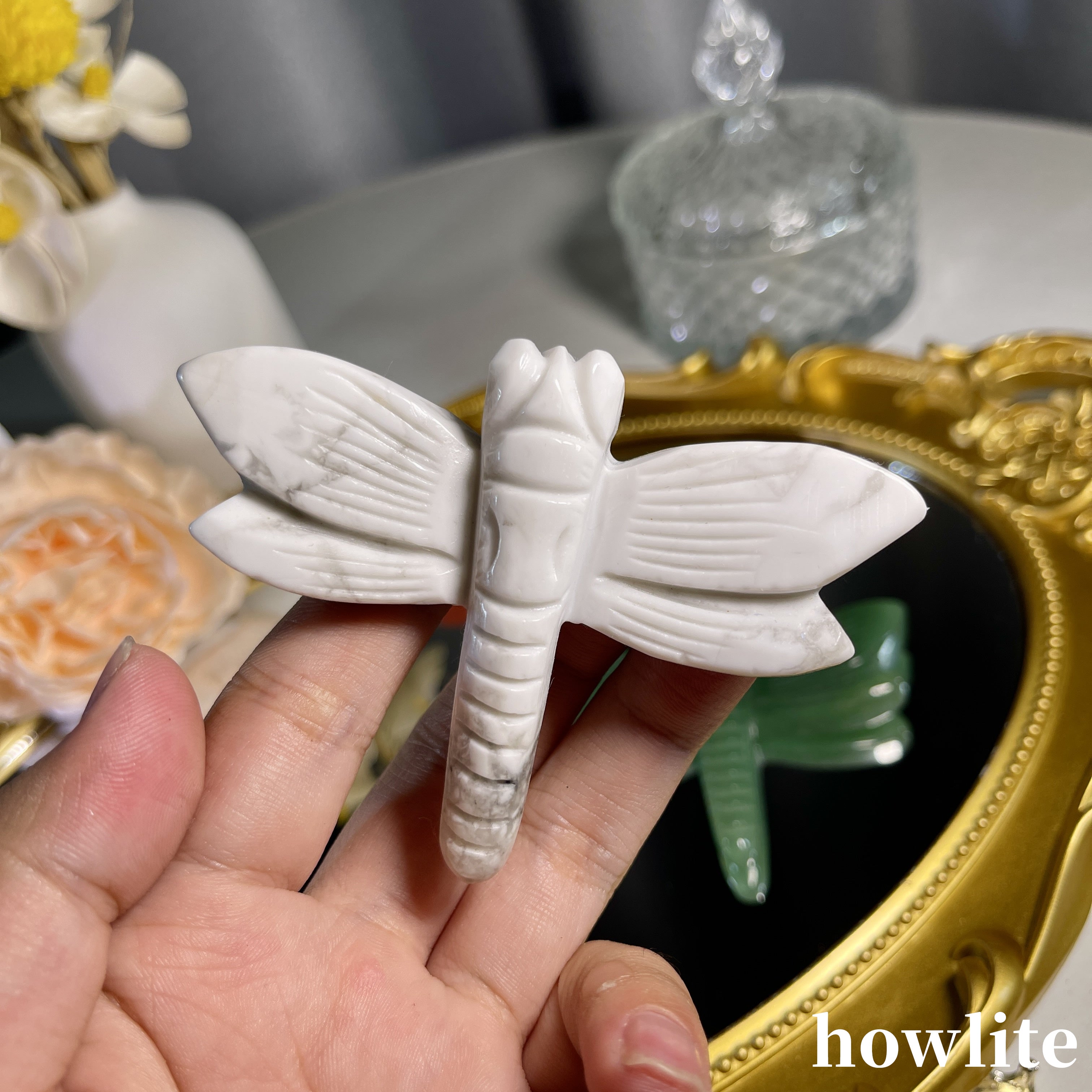 3.3"+ Crystal Dragonfly 1PC