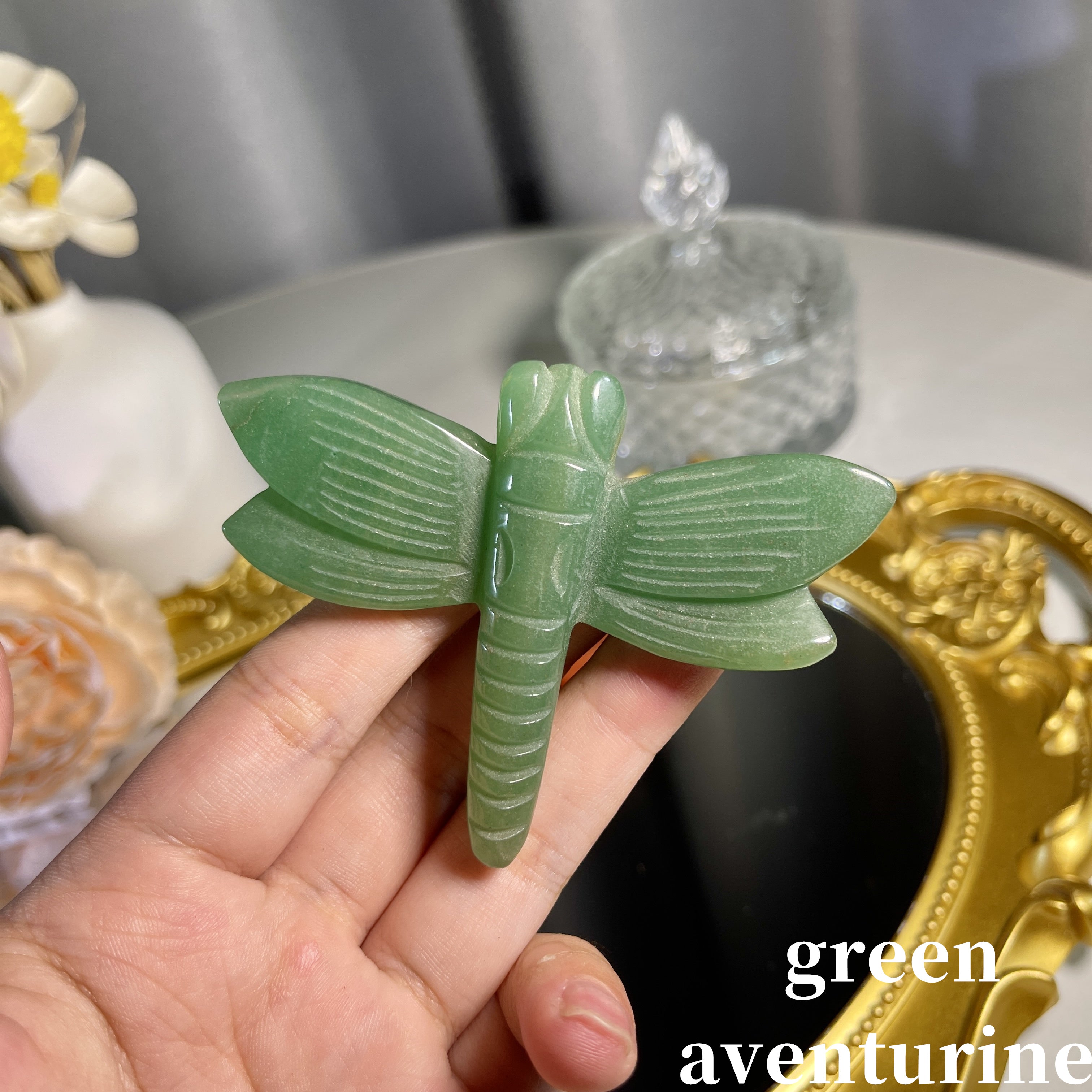 3.3"+ Crystal Dragonfly 1PC