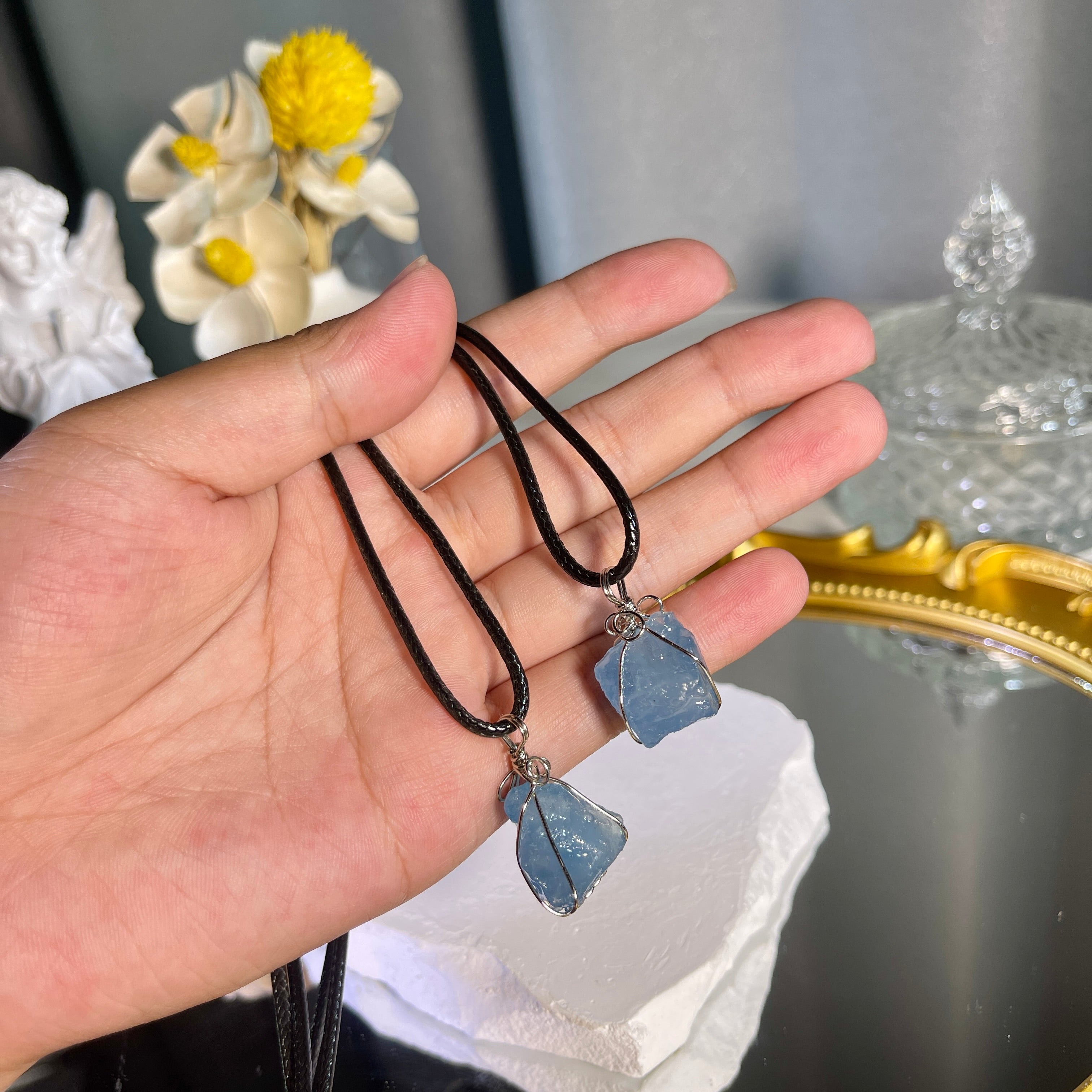 Aquamarine Pendant 1PC