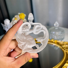 3.1"+ Selenite Medusa 1PC