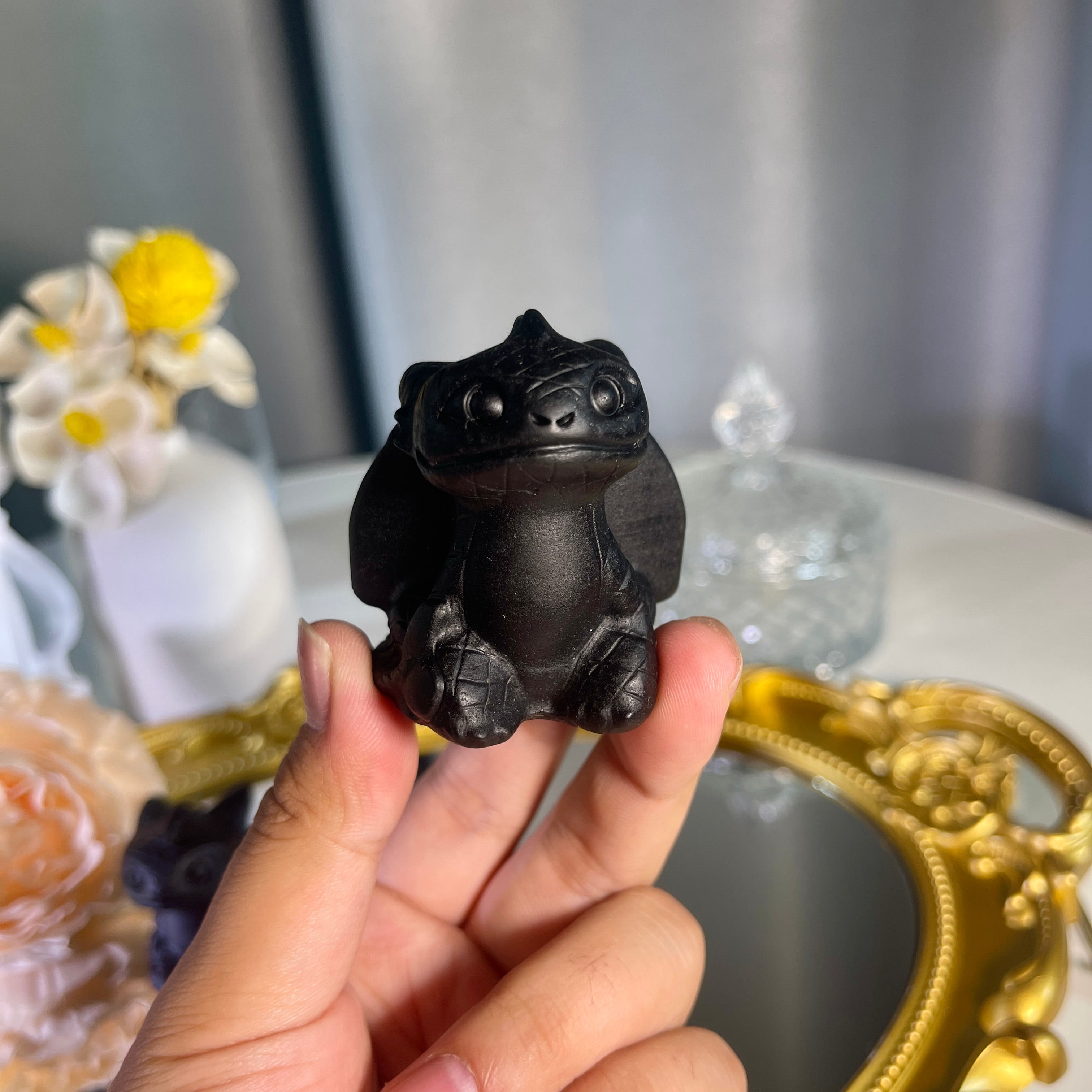 1.9"+ Obsidian Toothless 1PC