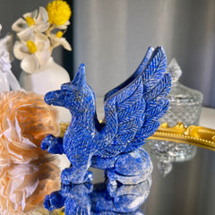 4.0"+ Lapis Lazuli Griffin 1PC