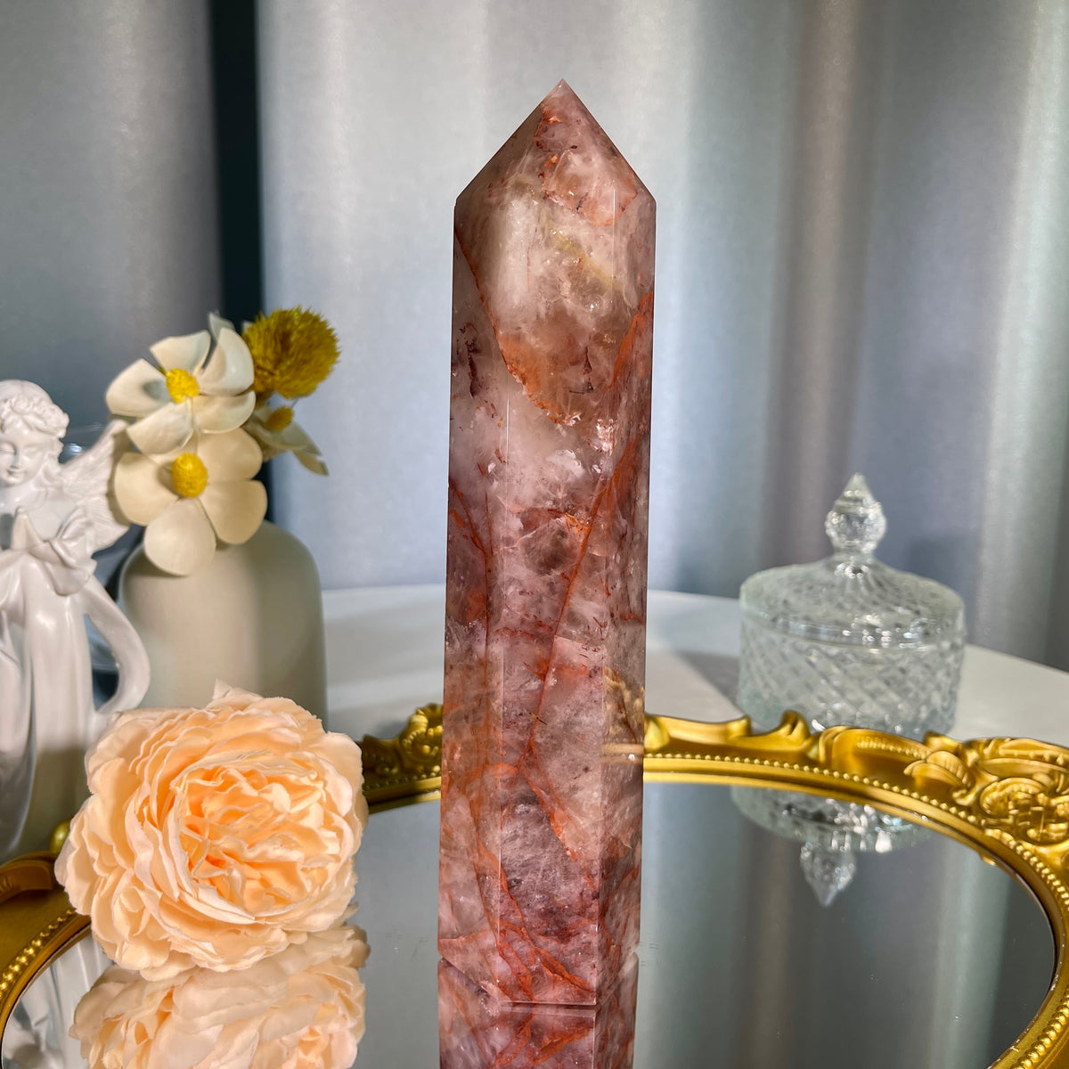 7.7"+ Fire Quartz Tower 1PC