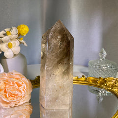 6.1"+ Smoky Quartz Tower 1PC