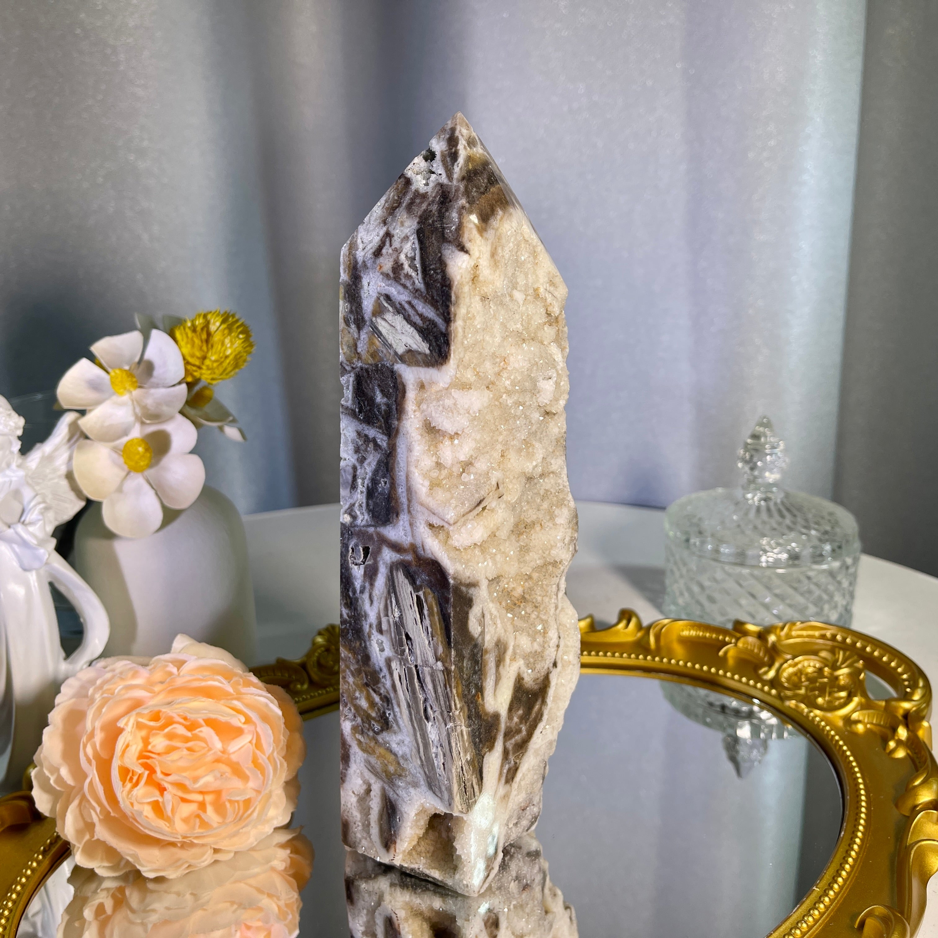 8.3"+ Sphalerite Tower 1PC