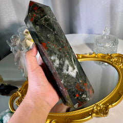 8.7"+ Dragon Blood Stone Tower 1PC