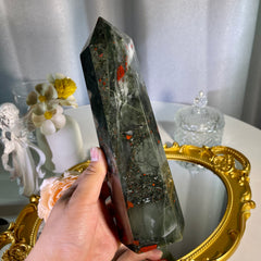 8.7"+ Dragon Blood Stone Tower 1PC