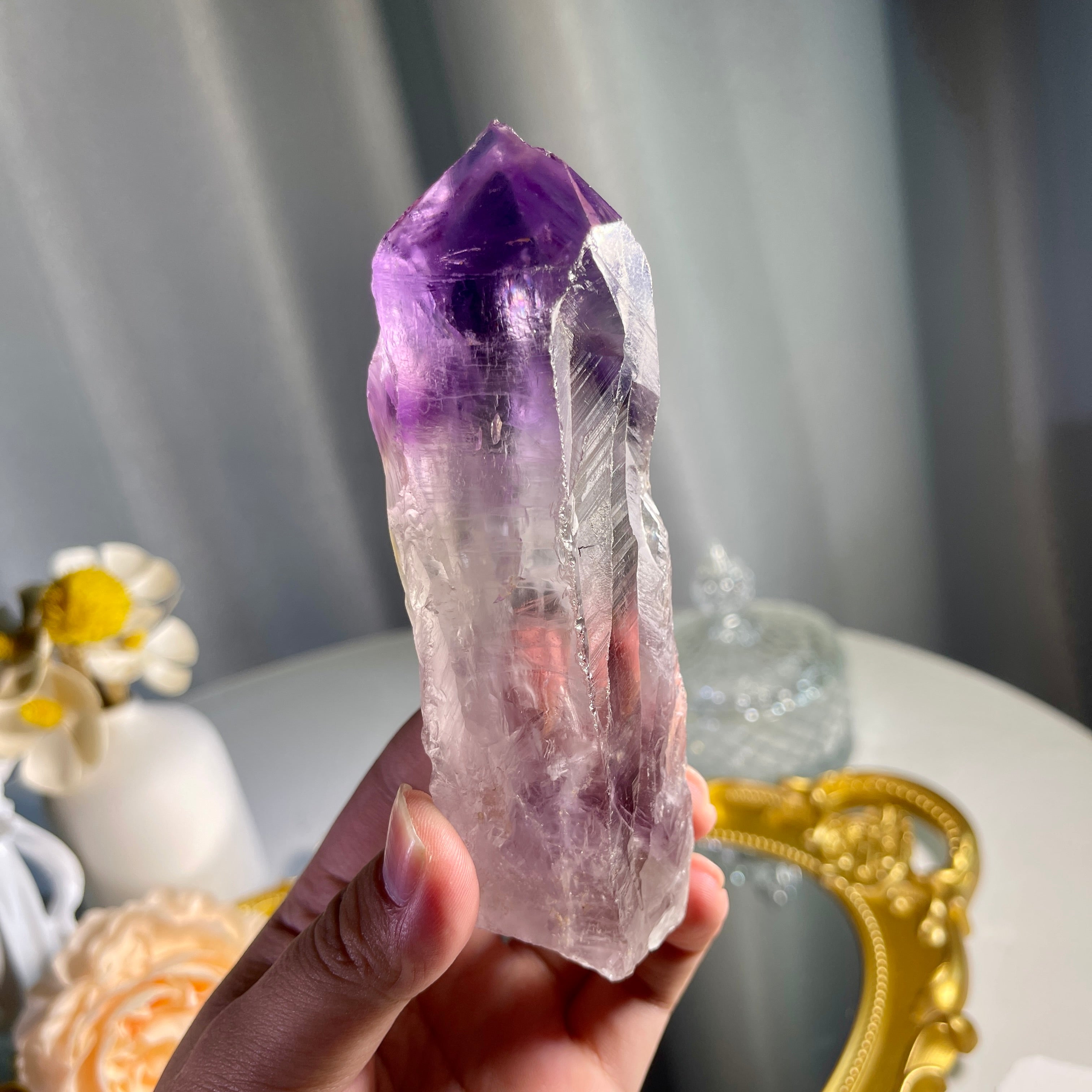 4.9"+ Amethyst Root 1PC