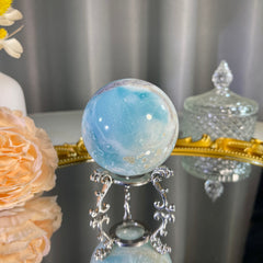 2.2"+ Amazonite Sphere 1PC