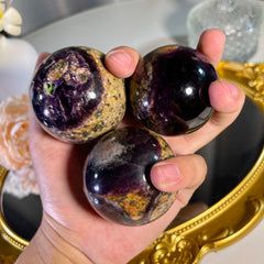 2.0"+ Fluorite Root Sphere 1PC