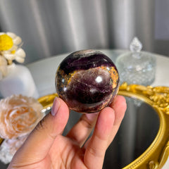 2.0"+ Fluorite Root Sphere 1PC