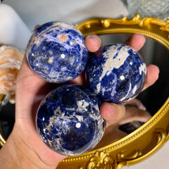 2.0"+ Sodalite Sphere 1PC