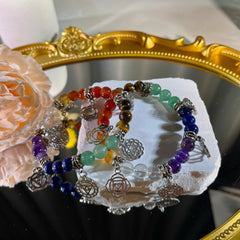 8mm+ Chakra Bracelet 1PC