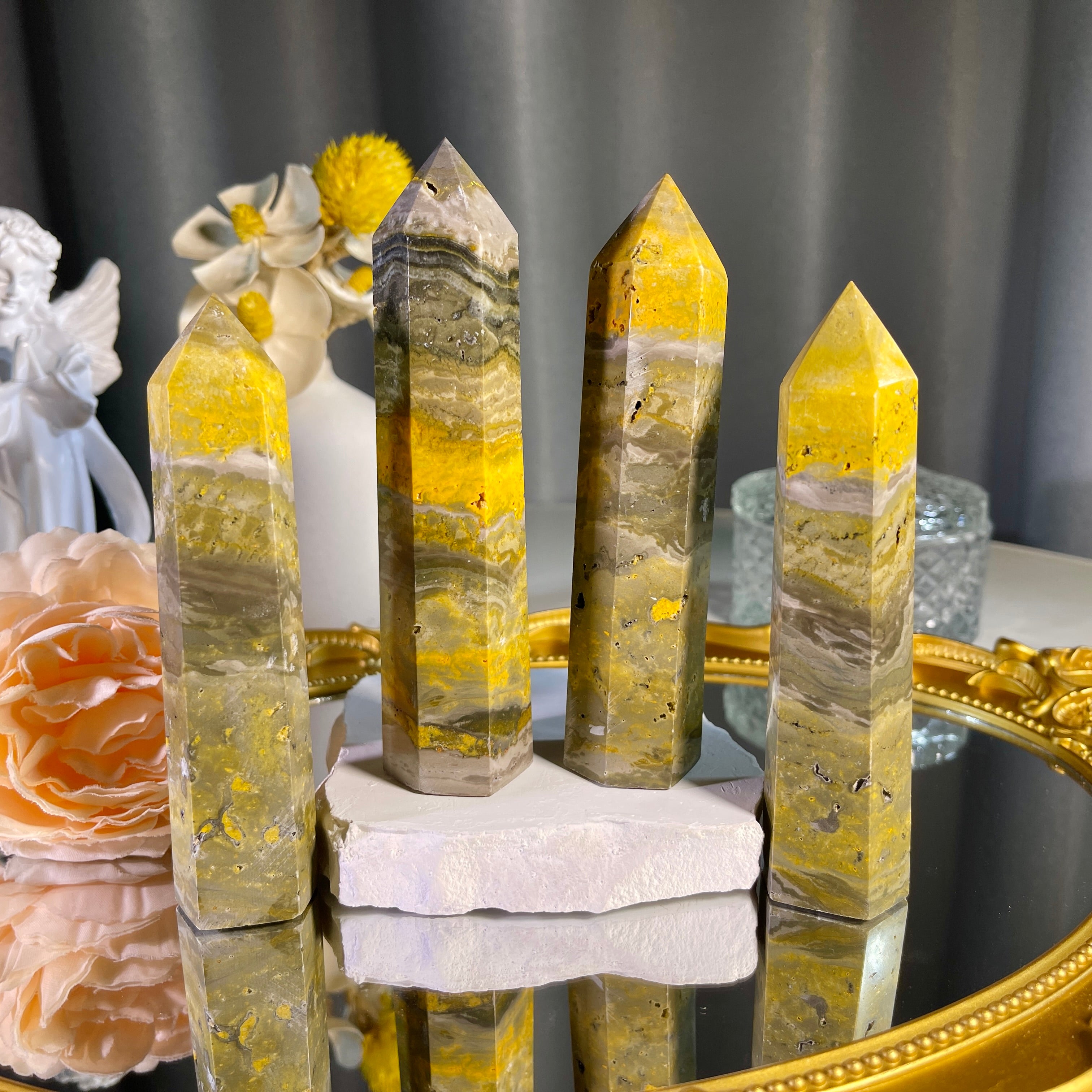 4.5"+ Bumblebee Jasper Tower 1PC