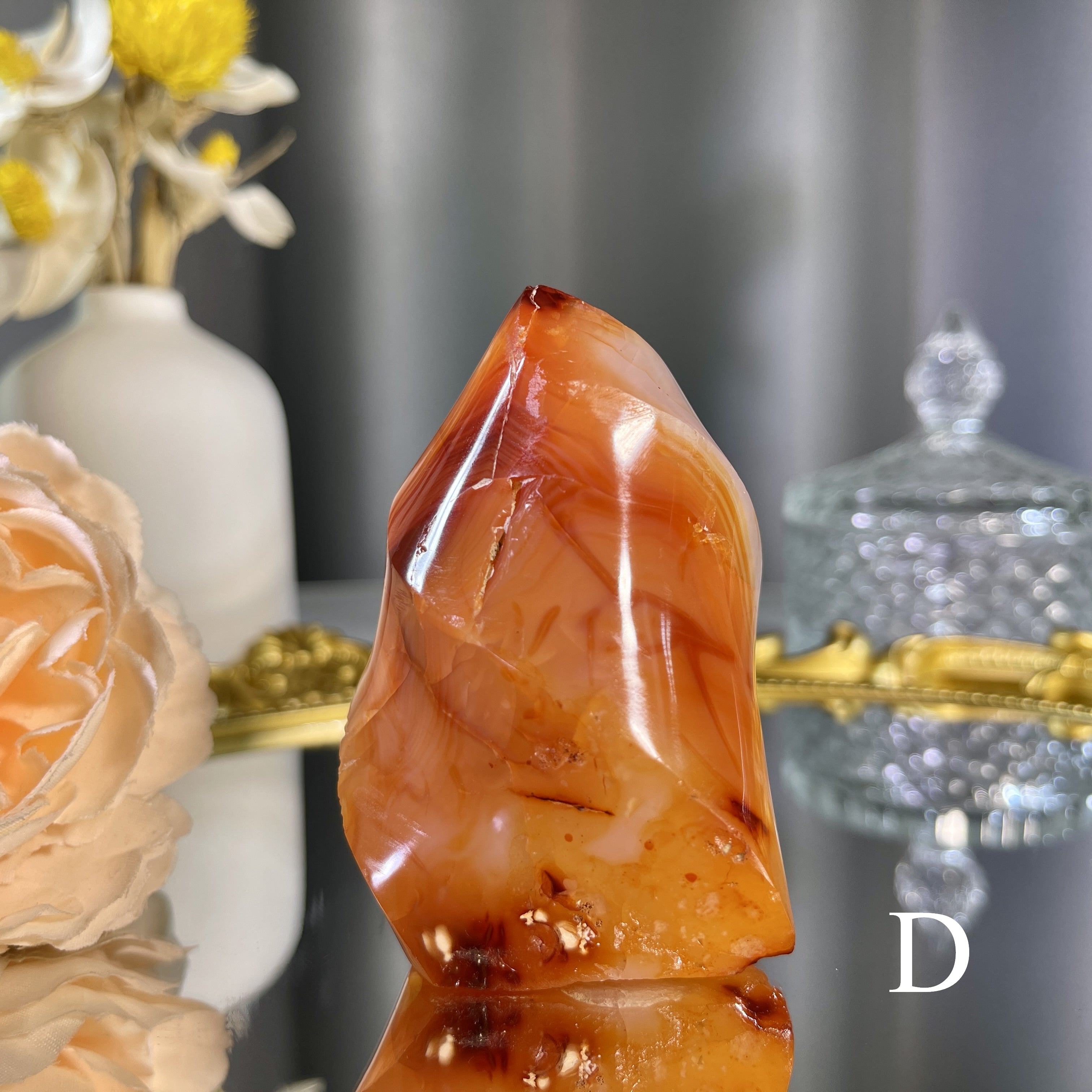 Carnelian Flame 1PC