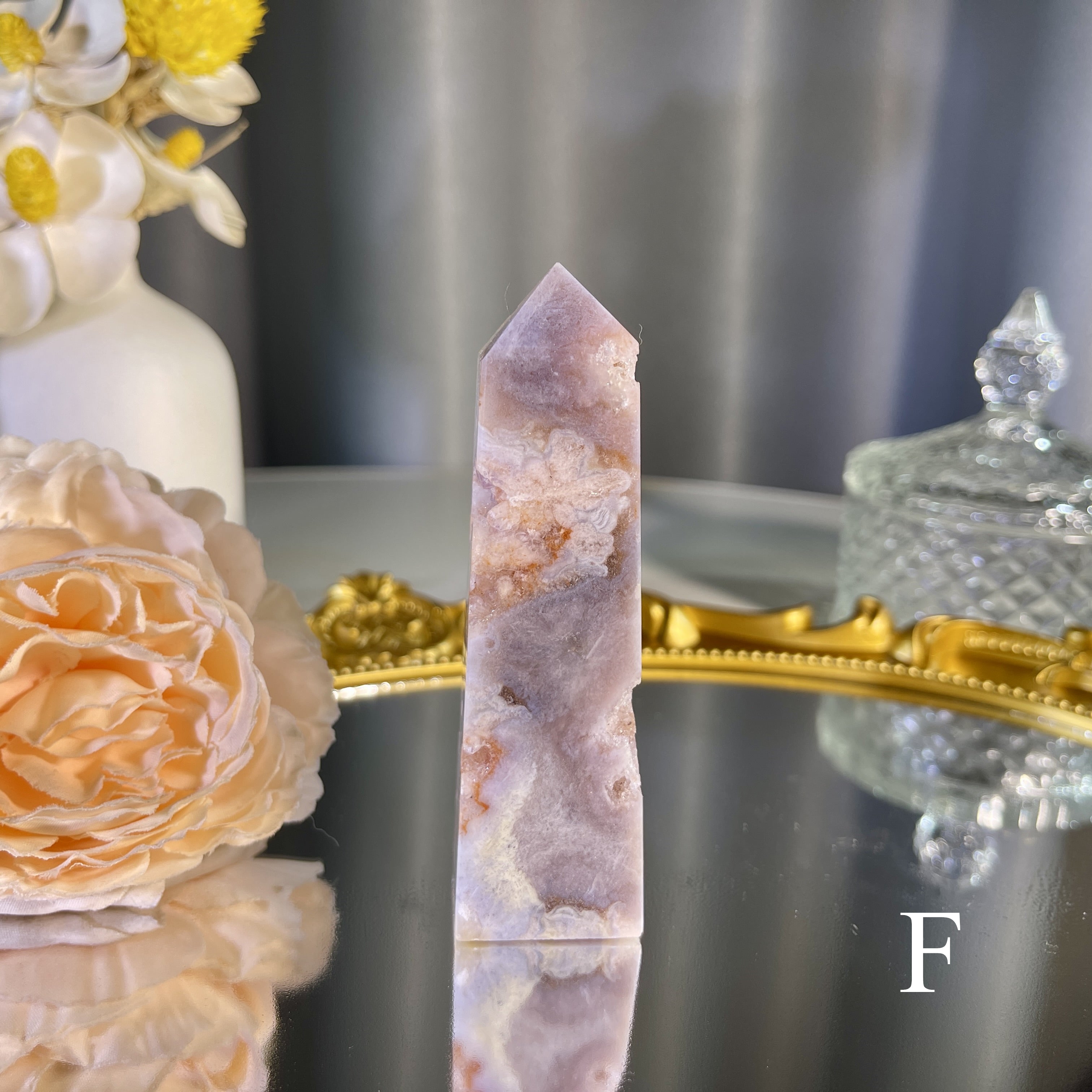 Pink Amethyst Tower 1PC