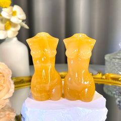 2.8"+ Yellow Calcite Model 1PC