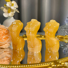 2.8"+ Yellow Calcite Model 1PC