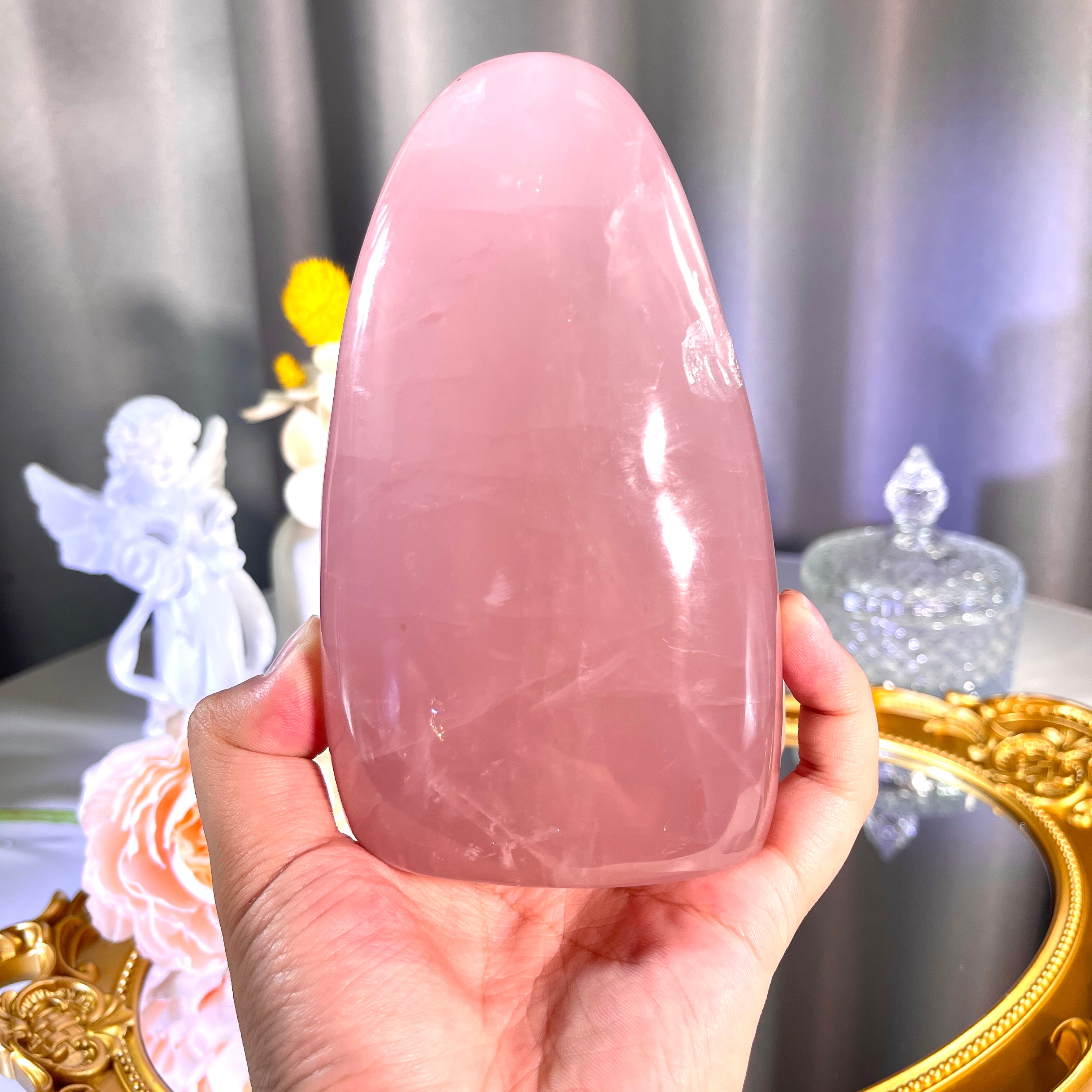 828g Rose Quartz Freeform 1PC