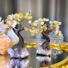 3.8"+ Citrine Tree 1PC