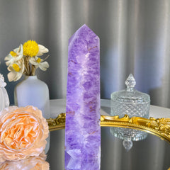 6.2"+ Amethyst Agate Tower 1PC