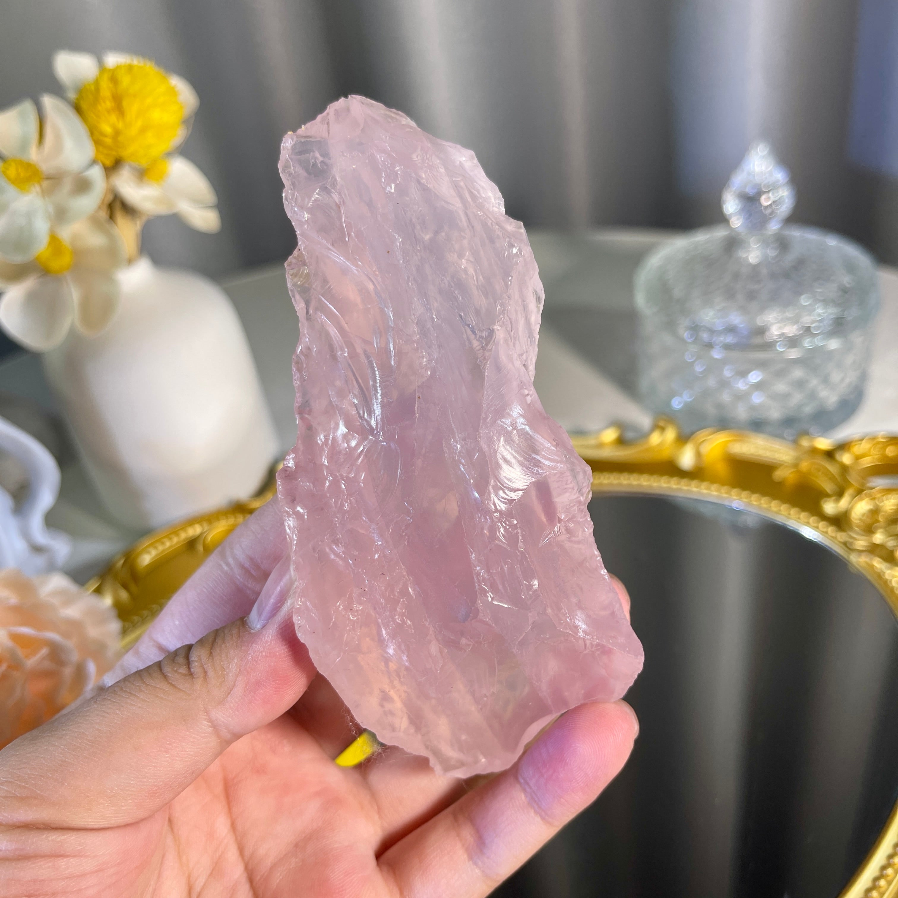 Rose Quartz Raw 1PC