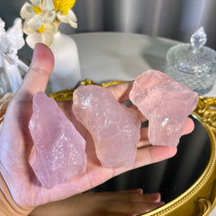 Rose Quartz Raw 1PC