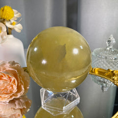 4.7"+ Smoky Citrine Sphere 1PC