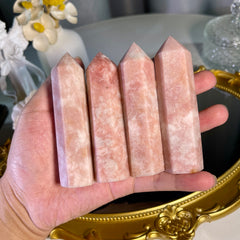 3.5"+ Pink Opal Tower 1PC