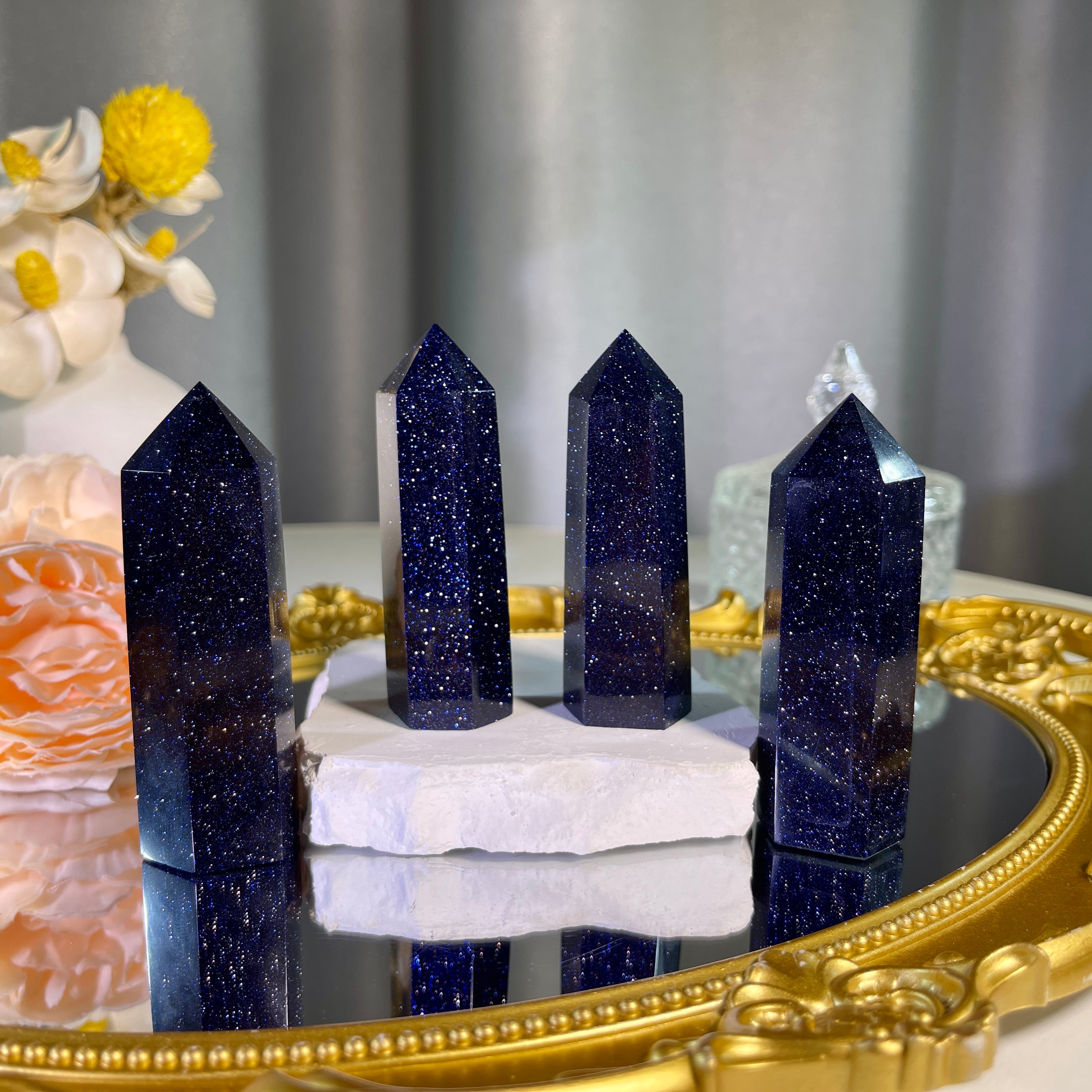 3.0"+ Blue Sandstone Tower 1PC