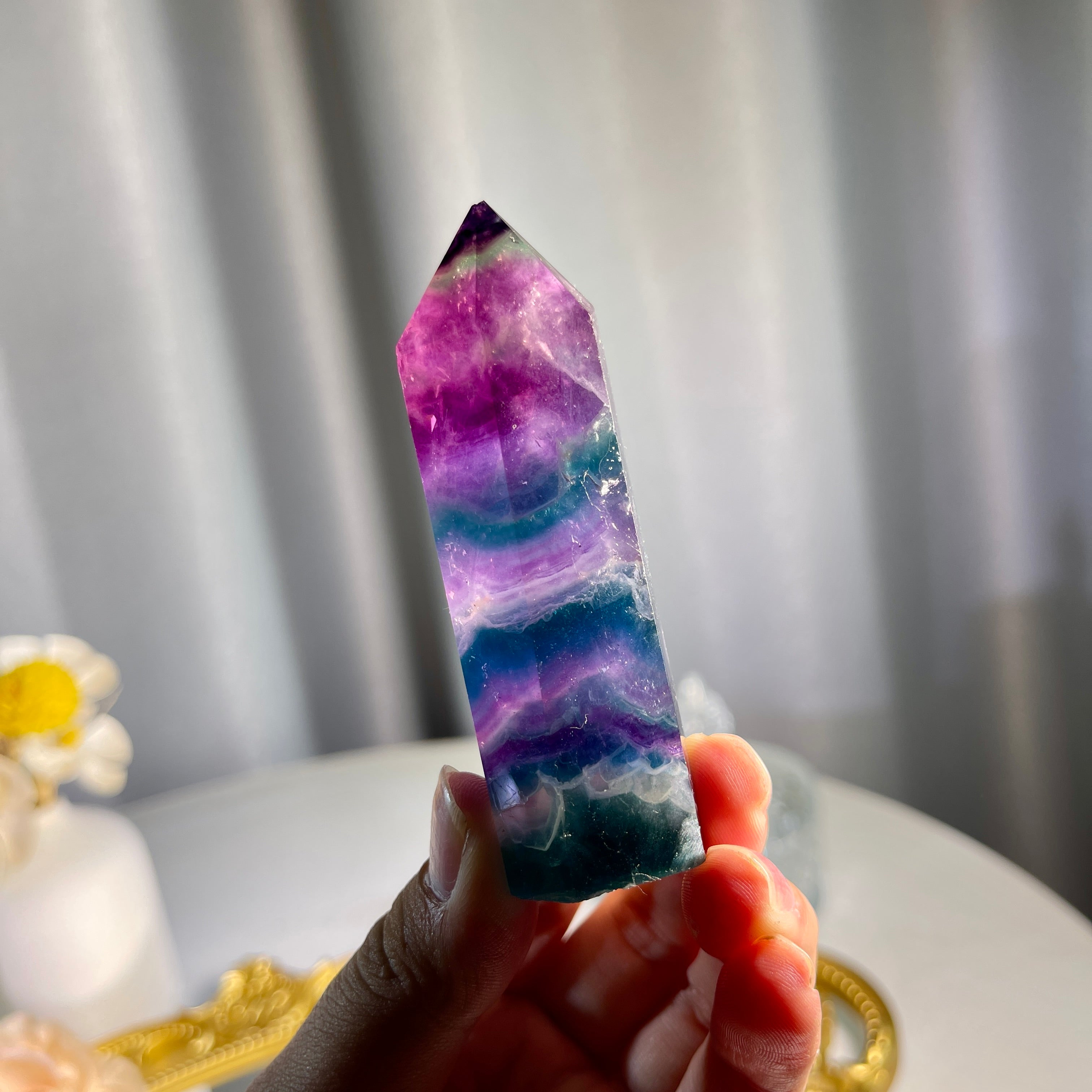 2.7"+ Fluorite Tower 1PC