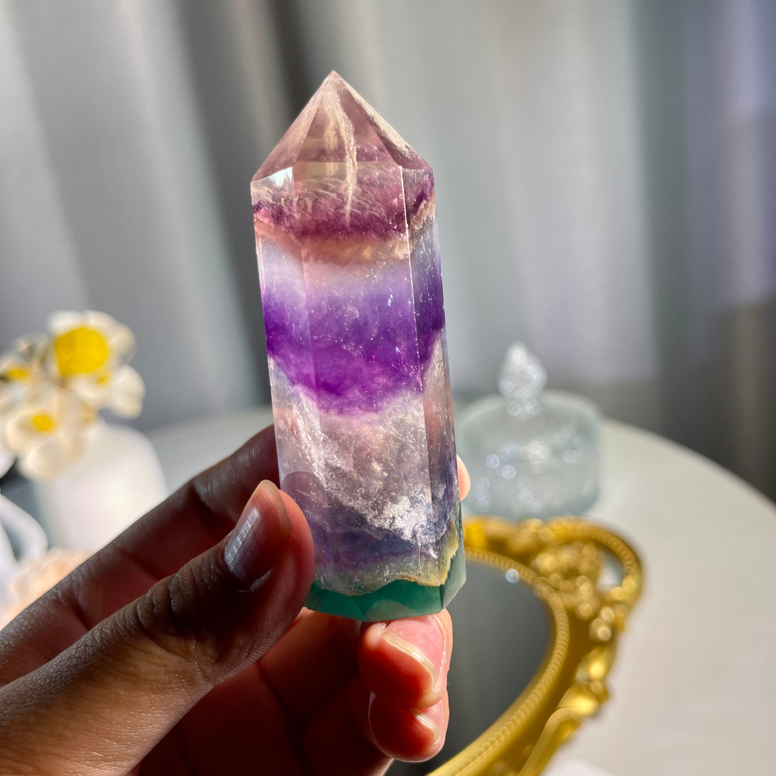 2.7"+ Fluorite Tower 1PC