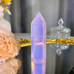 3.3"+ Pink Opalite Tower 1PC