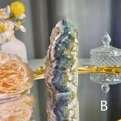 Fluorite Cluster Tower 1PC