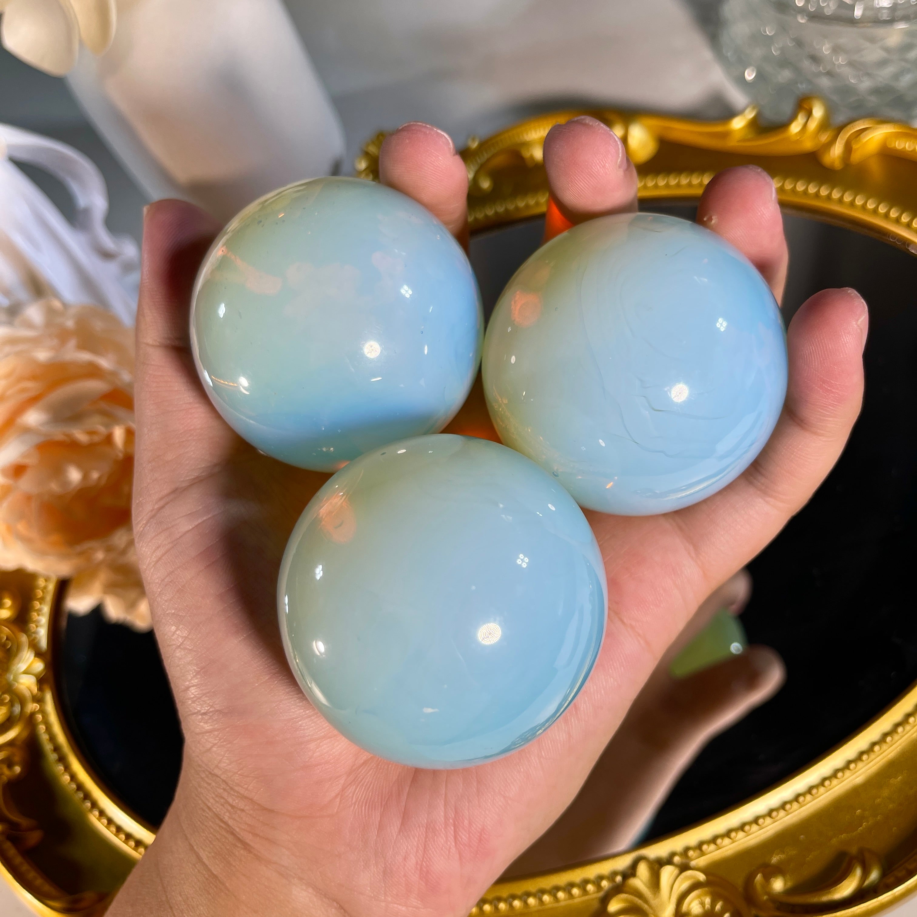 1.9"+ Opalite Sphere 1PC