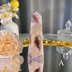 Pink Amethyst Tower 1PC