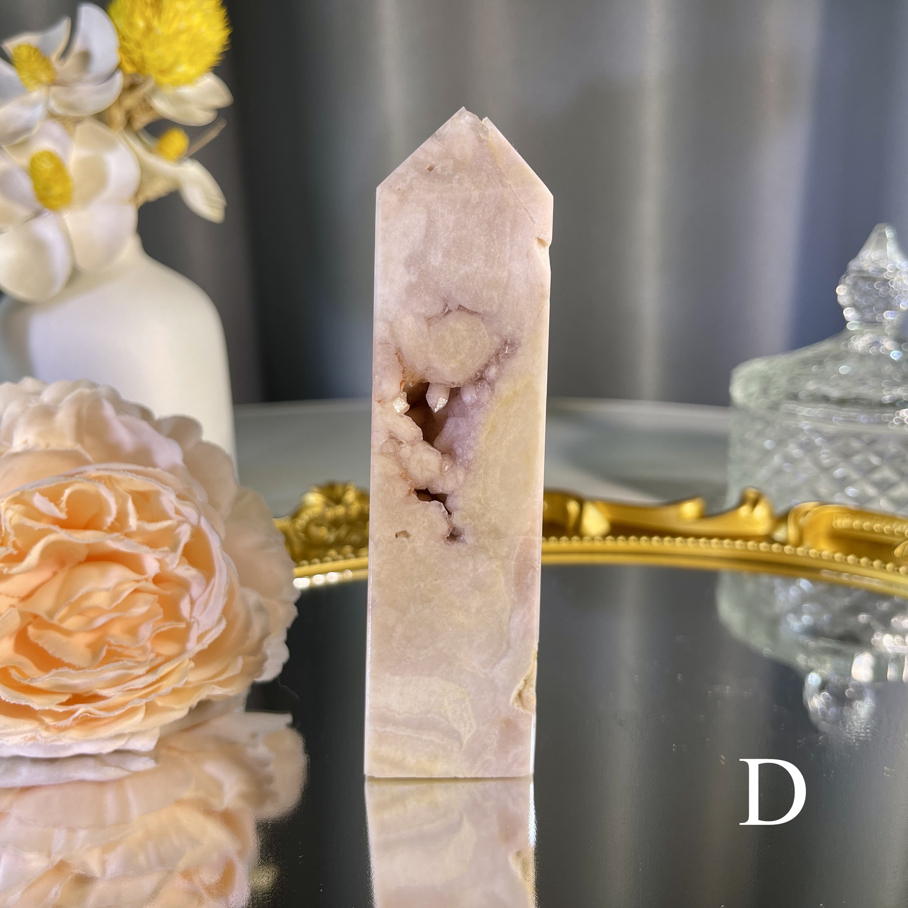 Pink Amethyst Tower 1PC